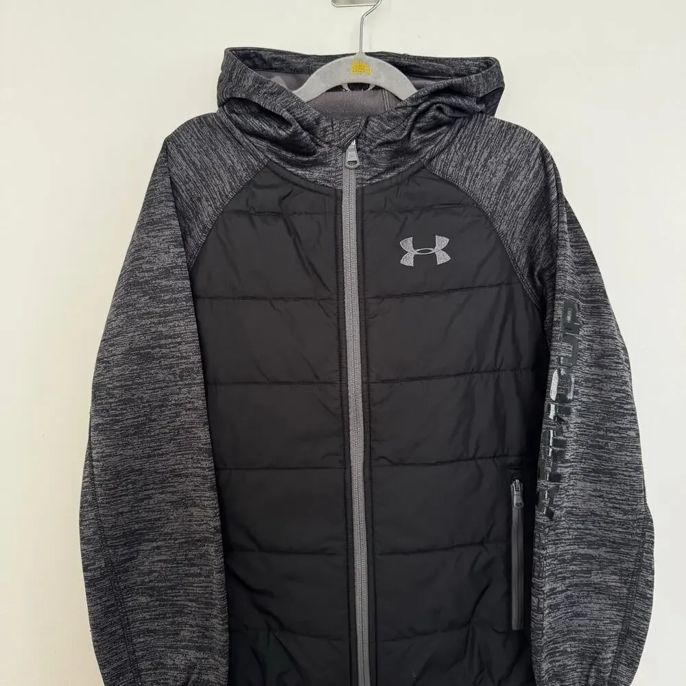 Under Armour Day Trekker Hybrid Jacket in Black/Gray